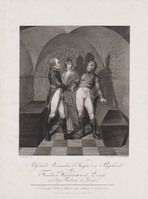 xKG 01368.jpg; KG 01368; Afscheid Alexander I en Friedrich Wilhelm III; grafiek